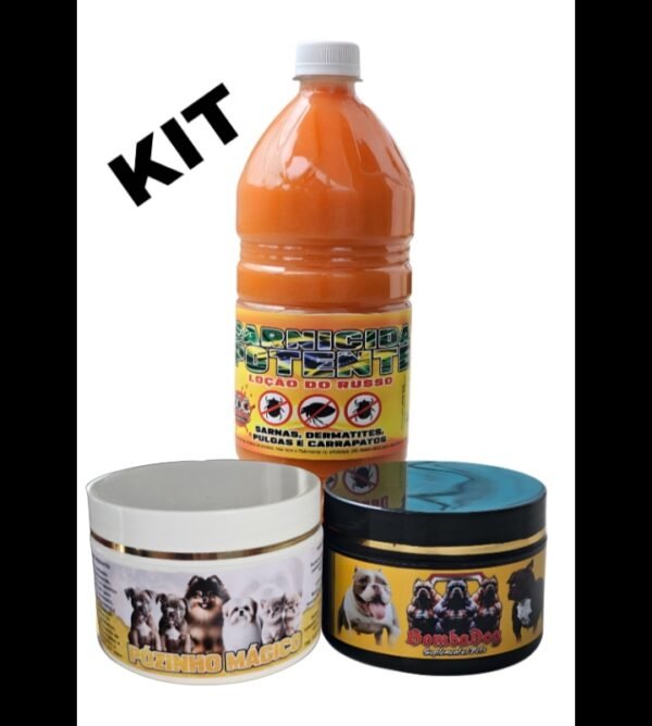 Kit Sarnicida+Pózinho Mágico+Bombadog